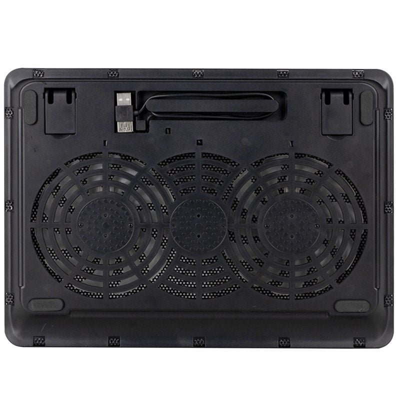 Soporte Refrigerante NGS Cooler Jetstand para Portátiles hasta 15.6"/ Iluminación LED