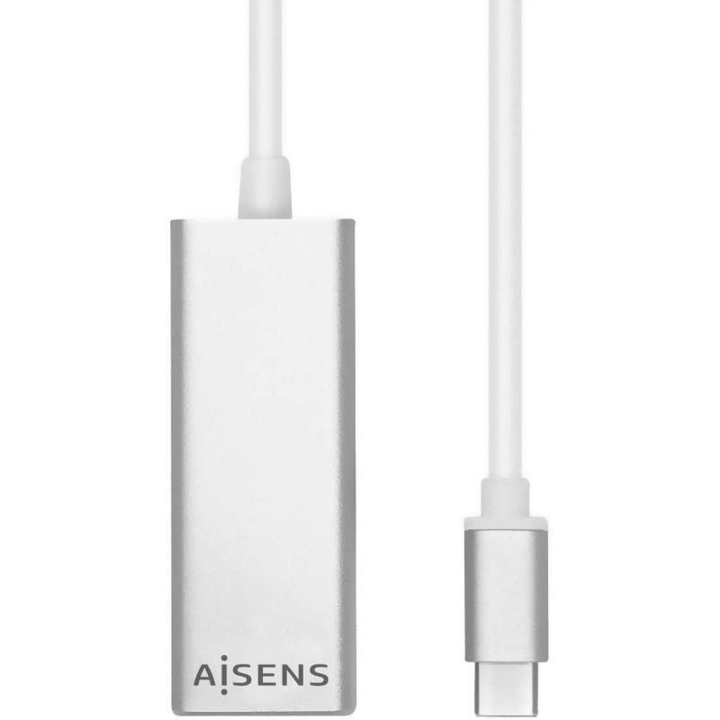 Adaptador USB Tipo-C - RJ45 Aisens A109-0341/ 1000Mbps