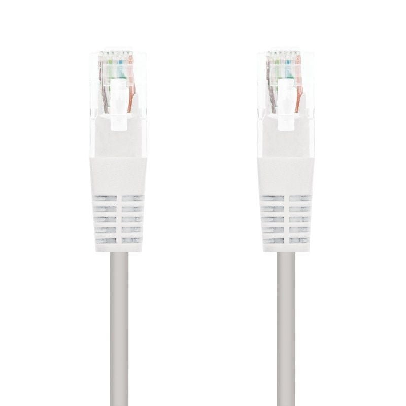 Cable de Red RJ45 UTP Nanocable 10.20.0401-W Cat.6/ 1m/ Blanco