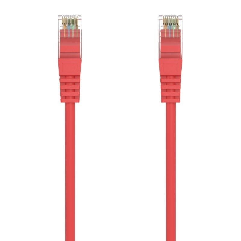 Cable de Red RJ45 AWG24 UTP Aisens A145-0557 Cat.6A/ LSZH/ 30cm/ Rojo