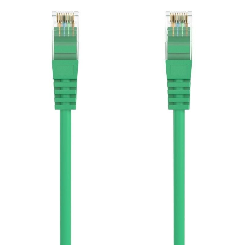 Cable de Red RJ45 AWG24 UTP Aisens A145-0581 Cat.6A/ LSZH/ 1.5m/ Verde