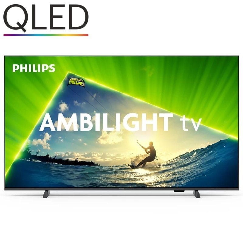 Televisor Philips QLED 43PUS8209 43"/ Ultra HD 4K/ Ambilight/ Smart TV/ WiFi