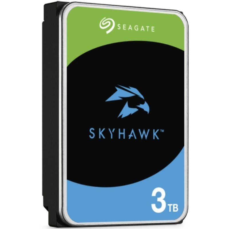 Disco Duro Seagate SkyHawk 3TB/ 3.5"/ SATA III/ 256MB