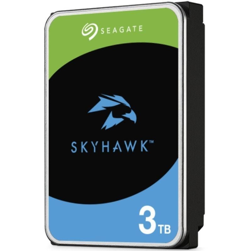 Disco Duro Seagate SkyHawk 3TB/ 3.5"/ SATA III/ 256MB