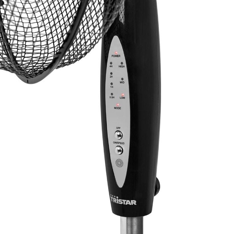 Ventilador de Pie Tristar VE-5899/ 45W/ 3 Aspas 40cm/ 3 velocidades