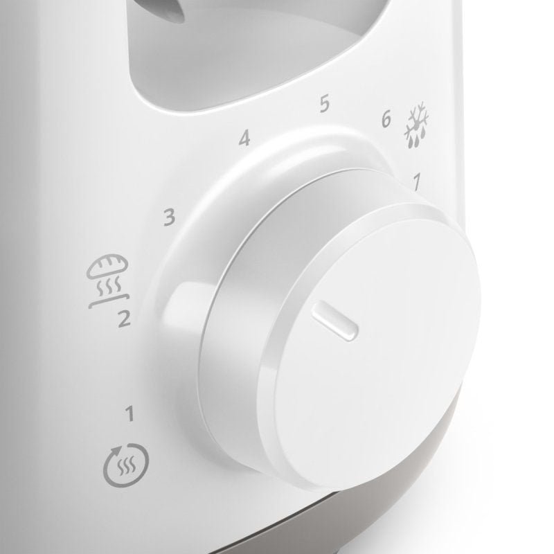 Tostador Philips Daily Collection HD2590/ 1030W/ Blanco