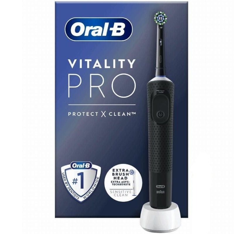 Cepillo Dental Braun Oral-B Vitality Pro/ Negro