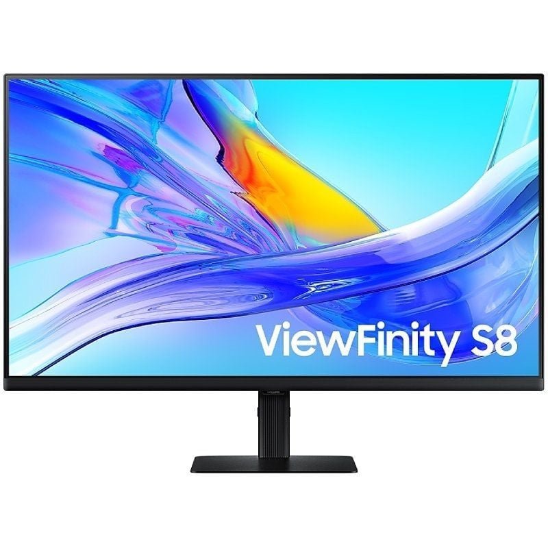 Monitor Profesional Samsung ViewFinity S8 S80UD S32D800UAU 32"/ 4K/ Regulable en altura/ Negro