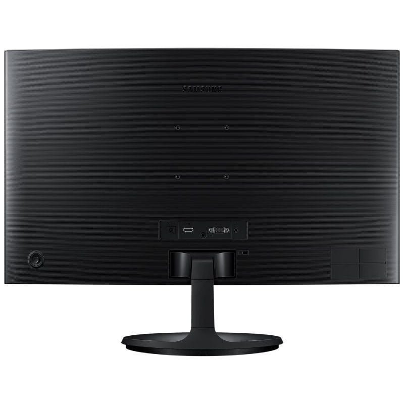 Monitor Profesional Curvo Samsung Essential Monitor S3 S24C360EAU/ 24"/ Full HD/ Negro