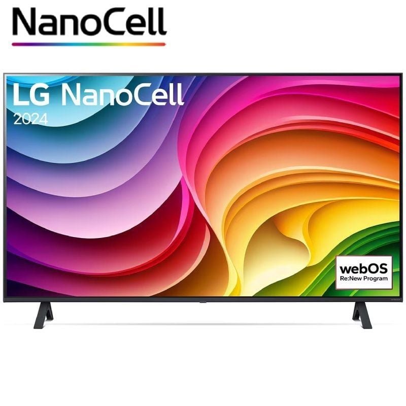 Televisor LG NanoCell 43NANO82T6B 43"/ Ultra HD 4K/ Smart TV/ WiFi