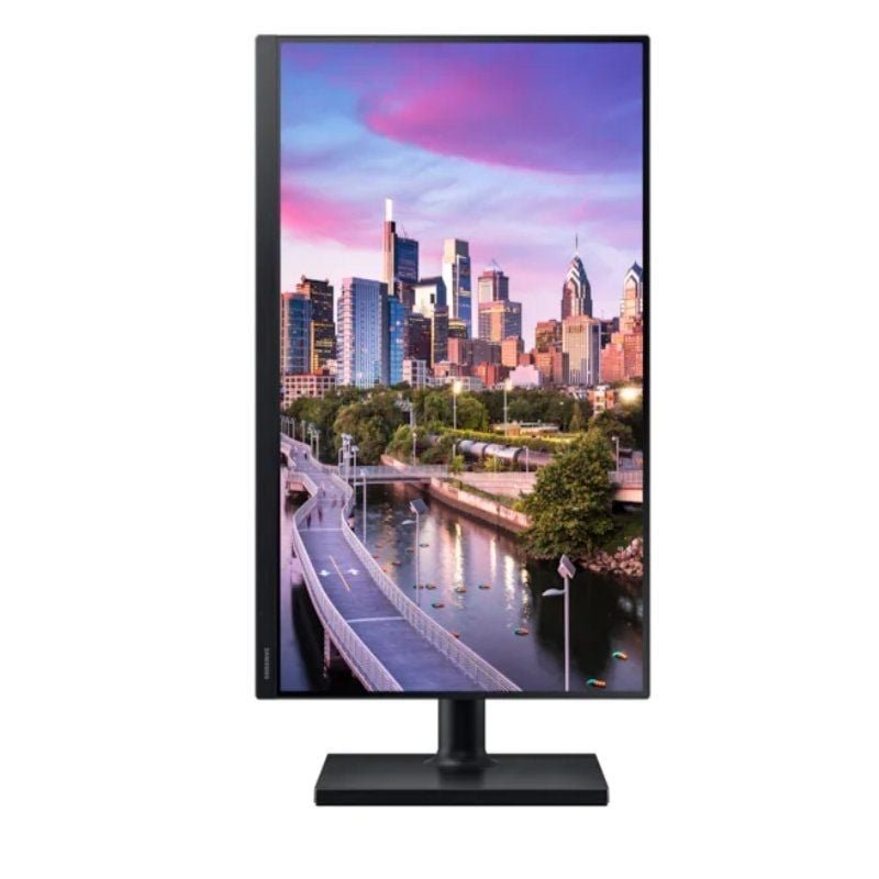 Monitor Profesional Samsung F24T450GYU 24"/ Full HD/ Multimedia/ Regulable en altura/ Negro