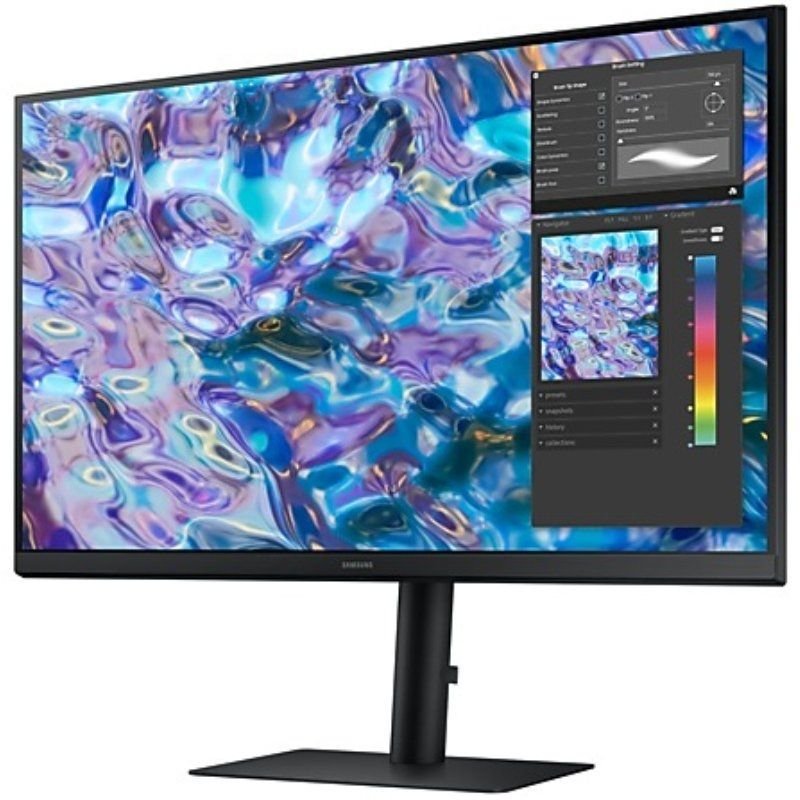 Monitor Profesional Samsung ViewFinity S6 S27B610EQU 27"/ QHD/ Regulable en Altura/ Negro