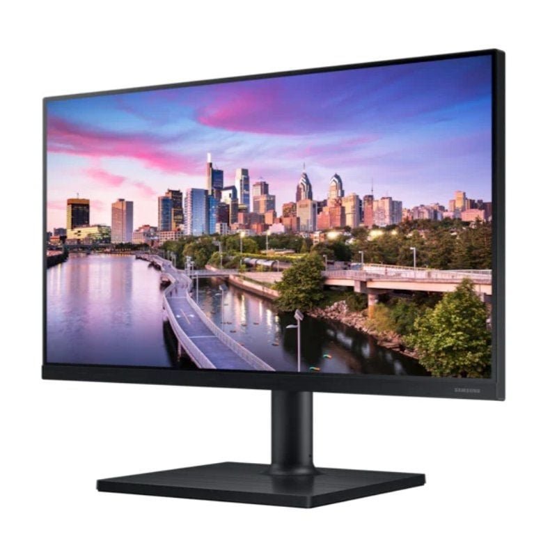 Monitor Profesional Samsung F24T450GYU 24"/ Full HD/ Multimedia/ Regulable en altura/ Negro