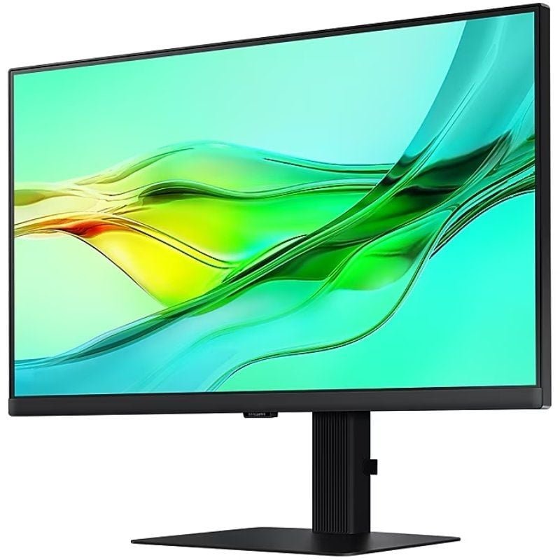 Monitor Profesional Samsung ViewFinity S6 S60UD S24D600UAU 24"/ QHD/ Regulable en Altura/ Negro