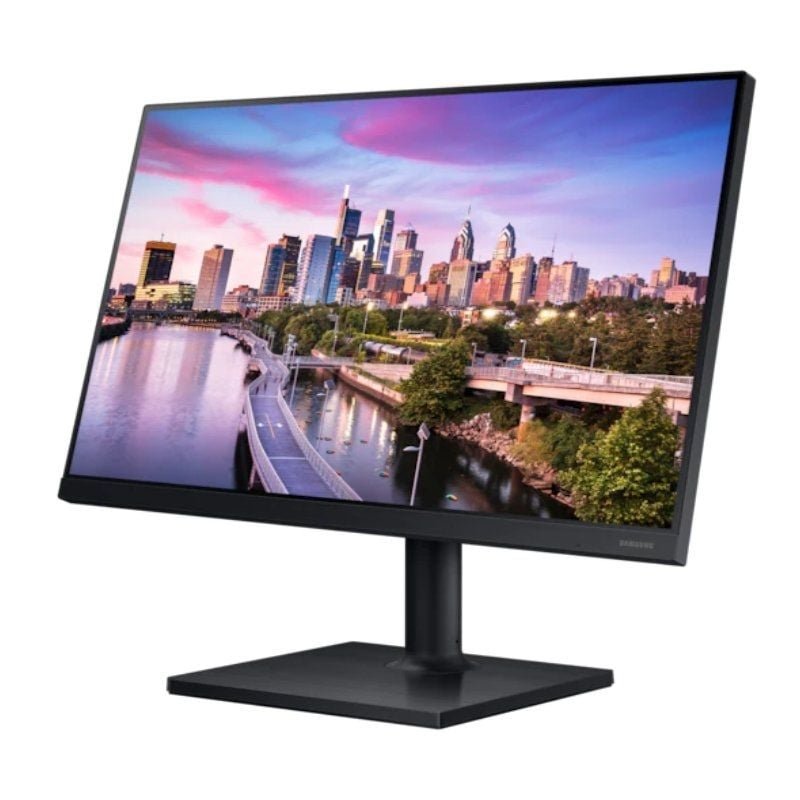Monitor Profesional Samsung F24T450GYU 24"/ Full HD/ Multimedia/ Regulable en altura/ Negro