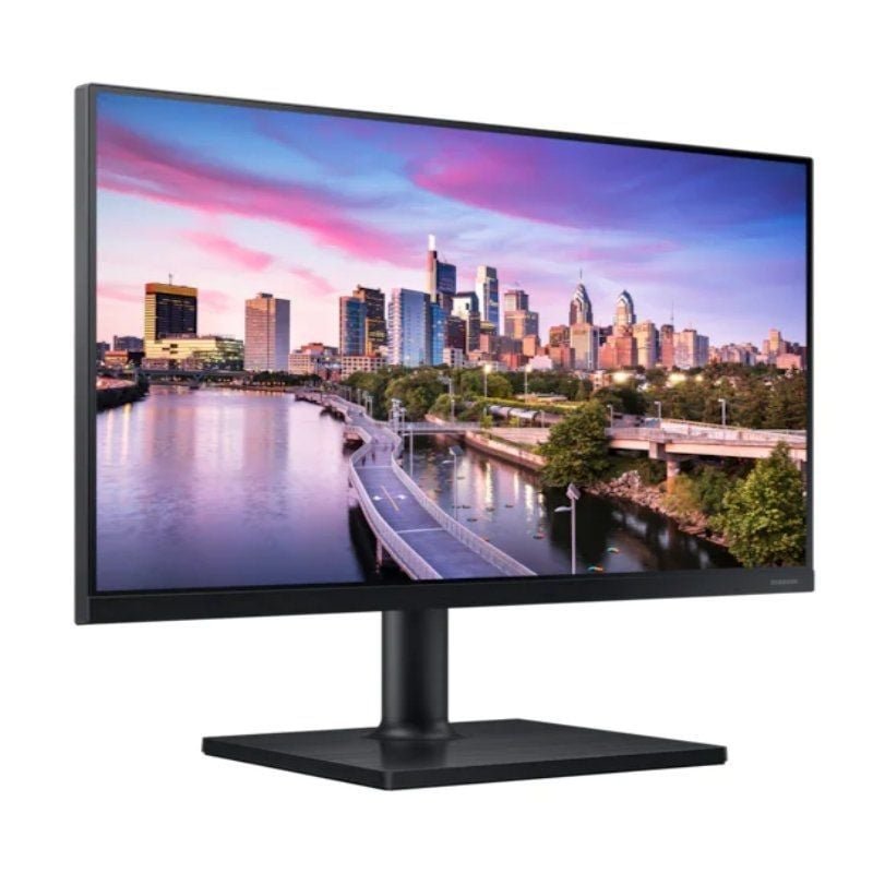 Monitor Profesional Samsung F24T450GYU 24"/ Full HD/ Multimedia/ Regulable en altura/ Negro