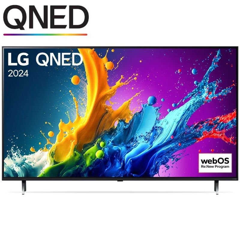 Televisor LG QNED 43QNED80T6A 43"/ Ultra HD 4K/ Smart TV/ WiFi