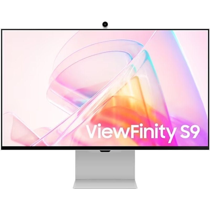Smart Monitor Samsung ViewFinity S9 S27C902PAU 27"/ 5K/ Multimedia/ Regulable en altura/ Smart TV/ Webcam/ Plata