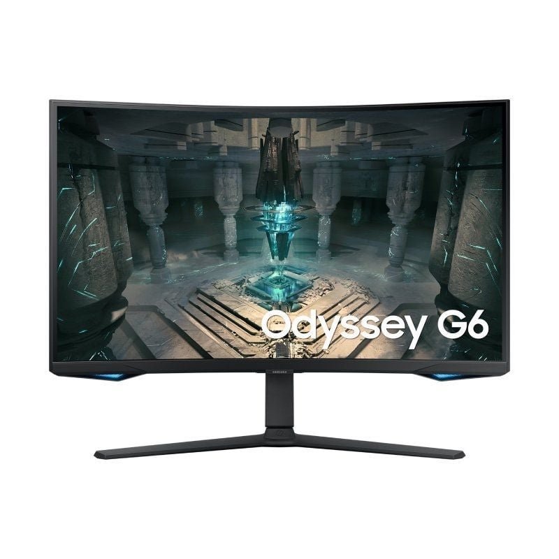 Smart Monitor Gaming Curvo Samsung Odyssey G6 S32BG650EU/ 32"/ QHD/ 1ms/ 240Hz/ VA/ Multimedia/ Regulable en altura/ Smart TV/ Negro