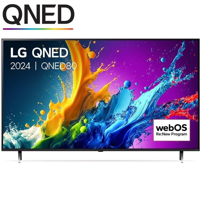 Televisor LG QNED 50QNED80T6A 50"/ Ultra HD 4K/ Smart TV/ WiFi