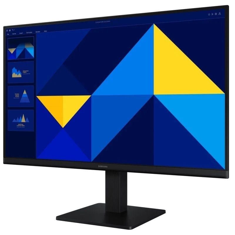 Monitor Profesional Samsung Essential Monitor S3 S24D304GAU/ 24"/ Full HD/ Negro