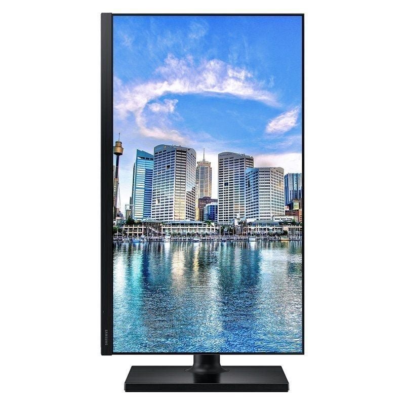 Monitor Profesional Samsung LF24T450FZU 24"/ Full HD/ Regulable en altura/ Negro