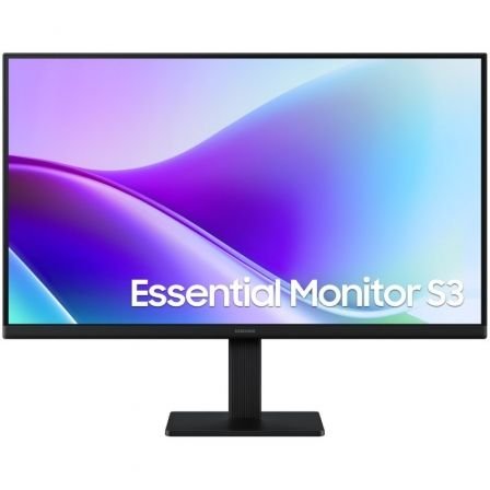 Monitor Profesional Samsung Essential Monitor S3 S24F320GAU/ 24"/ Full HD/ Negro